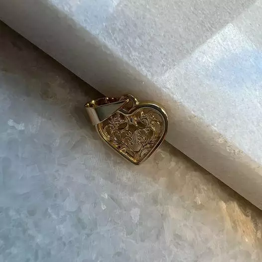 Vedhæng guld