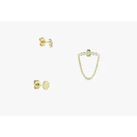 DAGMAR MIX & MATCH BOX - Forgyldte øreringe