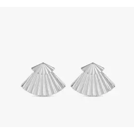 SØLV LUNA ØRERING - By Grundled