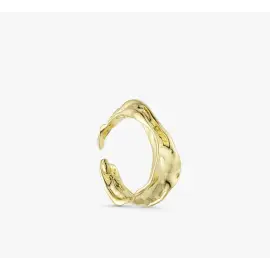 JUSTERBAR OFELIA RING I FORGYLDT MESSING - By Grundled