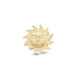 FORGYLDT GLOWING SUN CHARM - Charms