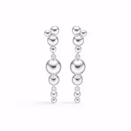 SØLV SOPHIA ØRERINGE - Guld &amp; Sølv Design