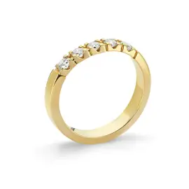 ALLIANCERING MED BRILLANTER - Guld
