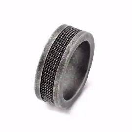 STÅL HERRE RING - Ringe