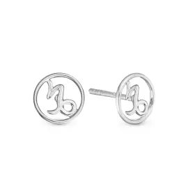 SØLV STJERNETEGN ØRESTIKKER "STENBUK" - Sølv øreringe