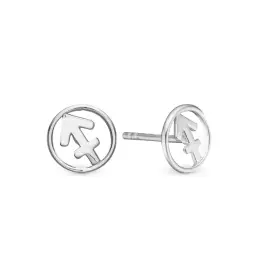 SØLV STJERNETEGN ØRESTIKKER "SKYTTE" - Sølv øreringe