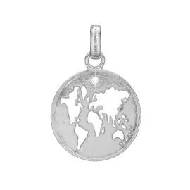 SØLV THE WORLD VEDHÆNG - 