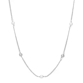 SØLV FRESH WATER PEARLS HALSKÆDE - Halskæde