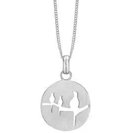 SØLV HALSKÆDE - Halskæde