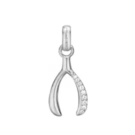 SØLV WISHBONE VEDHÆNG - Vedhæng