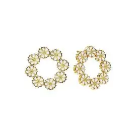 FORGYLDTE MARGUERIT ØRESTIKKER - Øreringe