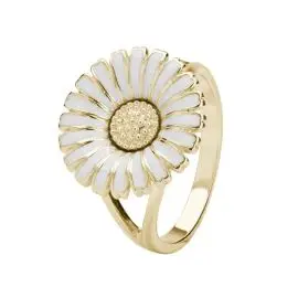 FORGYLDT MARGUERIT RING - Ringe