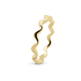 CHRISTINA WAVE RING - Sølv