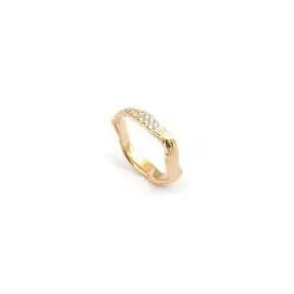 14KT DAPHNE SMALL RING MED 0,10 CT BRILLANT - Kvinder
