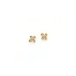 14 KARAT VIOLINA ØRERINGE - Smykker