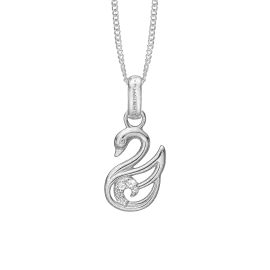 SØLV THE SWAN VEDHÆNG - 