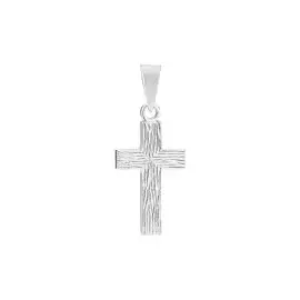 SØLV KORS VEDHÆNG - 