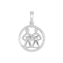 SØLV TVILLINGEN VEDHÆNG - Halskæde & Vedhæng