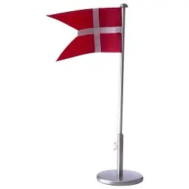 Fortinnet falgstang 40 cm med motiv - Flag & Figurer