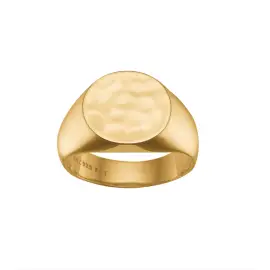 FORGYLDT SIGNET RING - Ringe