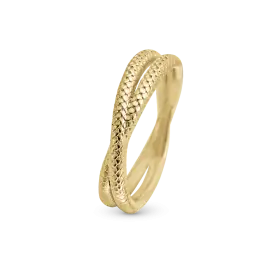 CHRISTINA TWIN SNAKE RING - Ringe