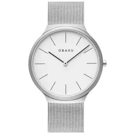 OBAKU ARK - STEEL HVID SKIVE - Obaku