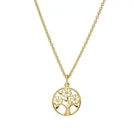 FORGYLDT MARGUERIT OG LIVETS TRÆ HALSKÆDE - Lund Copenhagen