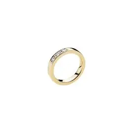 8KT GULD RING MED ZIRKON - Lund Copenhagen