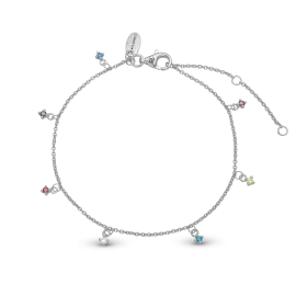 SØLV RAINBOW ARMBÅND - Sølv armbånd