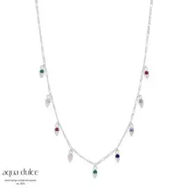 AQUA DULCE HALSKÆDE JUDY SØLV - Aqua Dulce