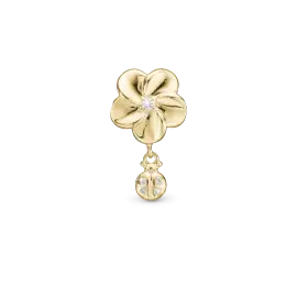 FLOWER AND LADYBIRD - Charms
