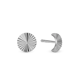 SØLV MOON ØRESTIKKER - Sølv øreringe