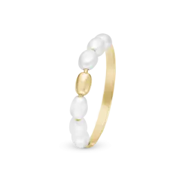 FORGYLDT MAGICAL PEARLS RING - Ringe