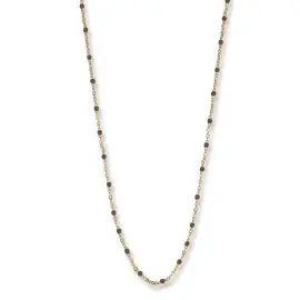 FORGYLDT HAZEL HALSKÆDE - Jeberg