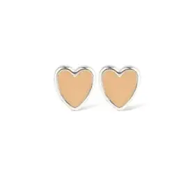 SØLV NUDE HEART STUD - Jeberg