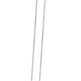 RHODINERET SØLV RUND ANKER 70 CM - Heiring