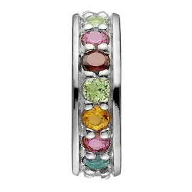 World Goals, silver - Charms