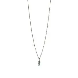 RHODINERET MINI FJER VEDHÆNG - 