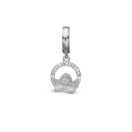 DREAMING ANGEL CHARM - Charms