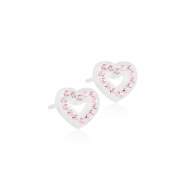 BRILLIANCE HEART HOLLOW 10MM L. ROSE - Anledning