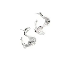 SØLV RHUMBA DARLING ØRERINGE - Aqua Dulce
